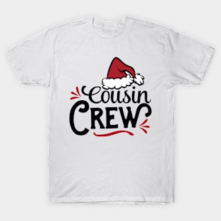 Christmas Cousin Crew Xmas Family Matching Kids Boys Girls T-Shirt